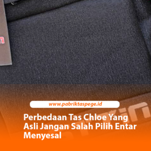 Perbedaan Tas Chloe Yang Asli Jangan Salah Pilih Entar Menyesal