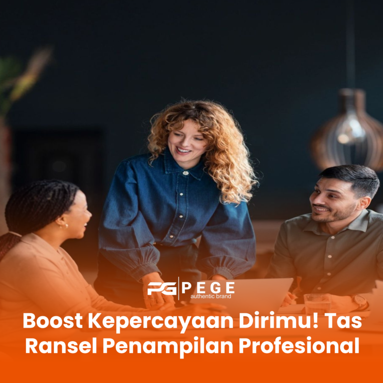 Boost Kepercayaan Dirimu! Tas Ransel Berbentuk Kokoh Bikin Penampilan Lebih Tegap dan Profesional