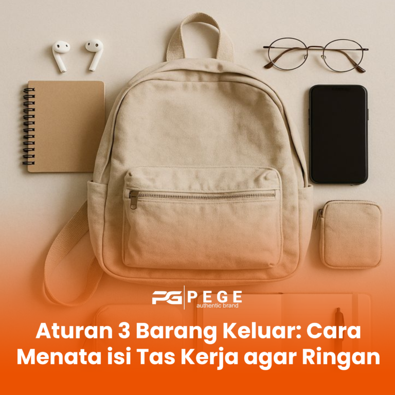 Aturan 3 Barang Keluar: Cara Menata Isi Tas Kerja agar Bawaan Lebih Ringan
