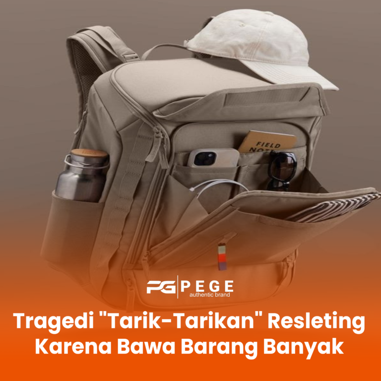Tragedi “Tarik-Tarikan” Resleting karena Maksa Bawa Barang Banyak