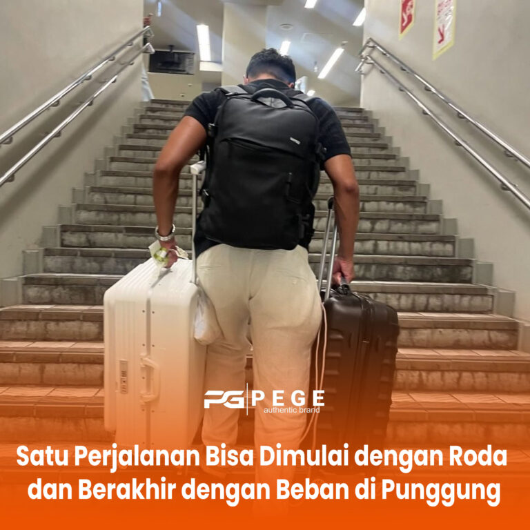 Satu Perjalanan Bisa Dimulai dengan Roda dan Berakhir dengan Beban di Punggung