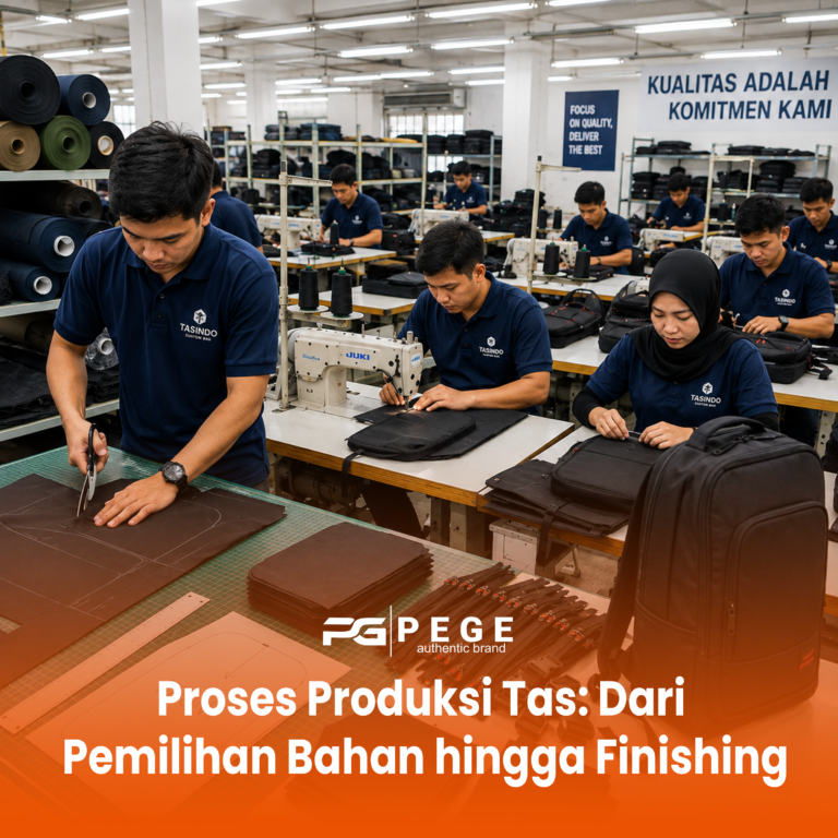Mengenal Proses Produksi Tas dari Bahan hingga Finishing