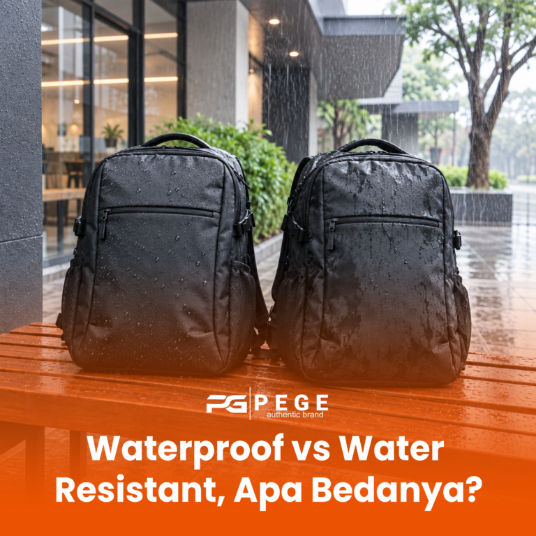 Waterproof vs Water Resistant Tas: Apa Bedanya?