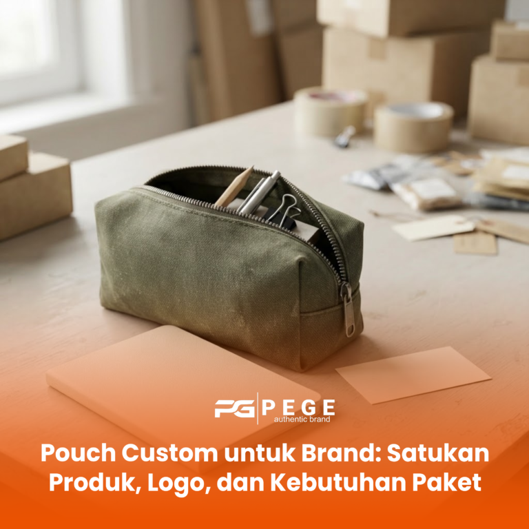 Pouch Custom untuk Brand: Satukan Produk, Logo, dan Kebutuhan Paket