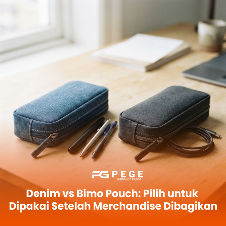 Denim vs Bimo Pouch: Pilih untuk Pemakaian Setelah Merchandise Dibagikan