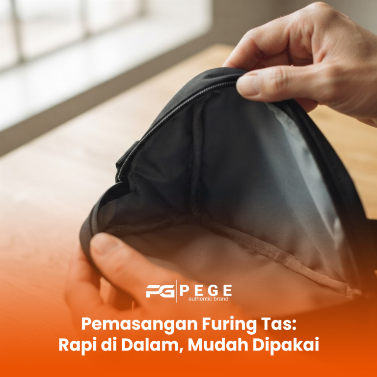 Pemasangan Furing Tas: Rapi di Dalam, Mudah Dipakai