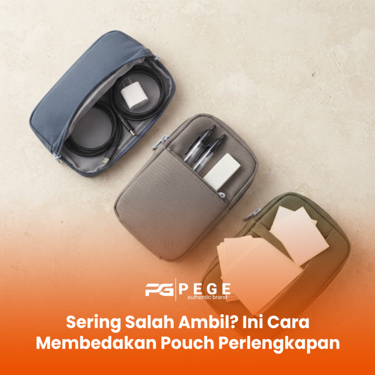 Sering Salah Ambil? Ini Cara Membedakan Tas Pouch Perlengkapan