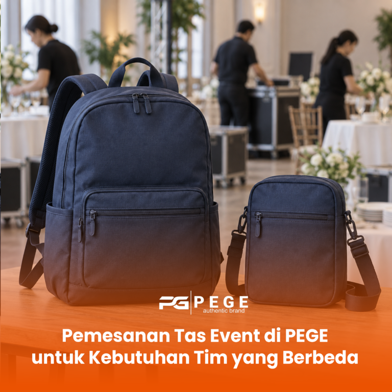Pemesanan Tas Event di PEGE untuk Kebutuhan Tim yang Berbeda
