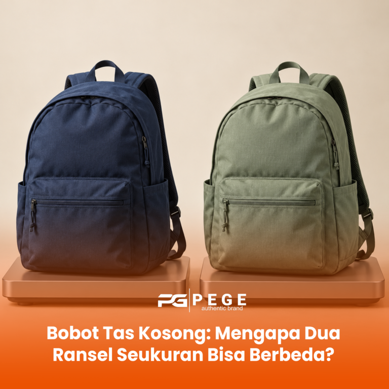 Bobot Tas Kosong: Mengapa Dua Ransel Seukuran Bisa Berbeda?