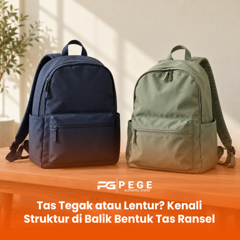 Tas Tegak atau Lentur? Kenali Struktur di Balik Bentuk Tas Ransel