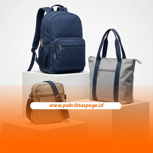 Tas sekolah custom digunakan siswa saat beraktivitas di lingkungan sekolah.